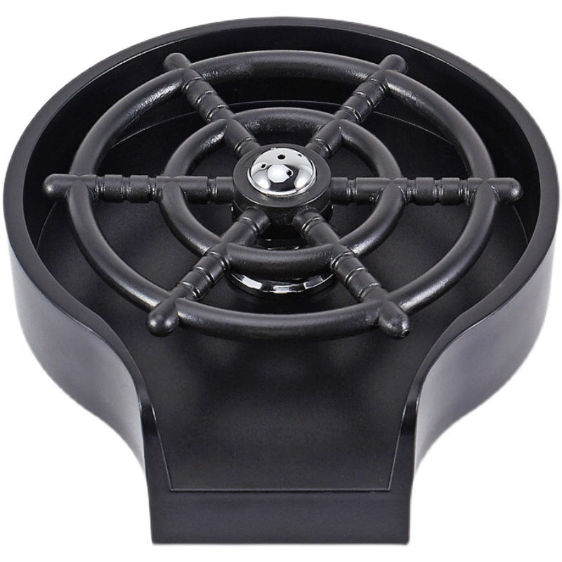 “High-Pressure Cup Washer for Kitchen Sink – Automatic Glass Rinser for Bar, Coffee Shop, Restaurant, and Home Use – Quick Cup Cleaning Tool with ABS Material”