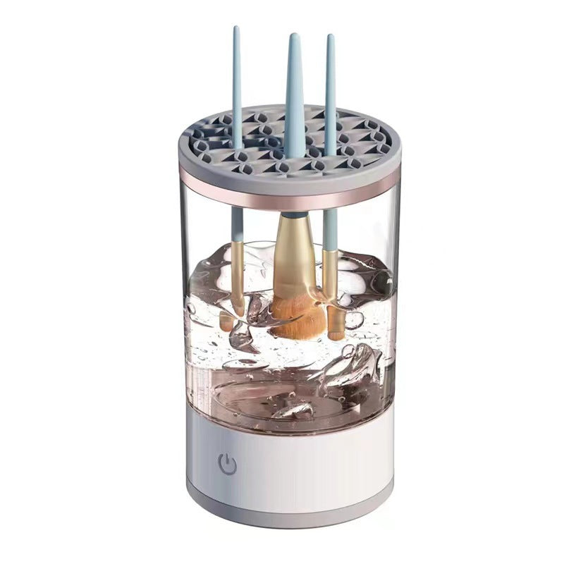 “Electric Makeup Brush Cleaner – Automatic Cosmetic Brush Washing & Drying Machine for Quick and Deep Cleaning”