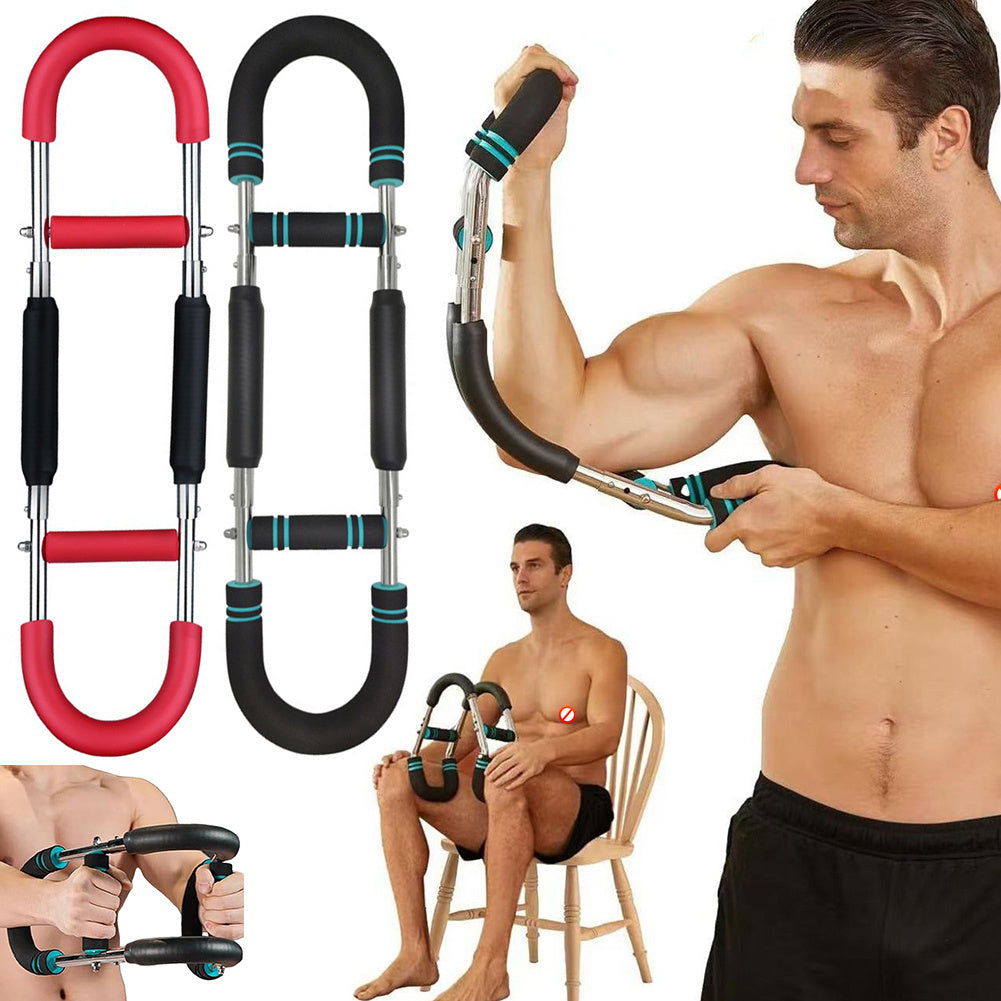 "Multi-Purpose U-Shape Push-Up Bar for Home Fitness – Non-Slip Steel Push-Up Stand"