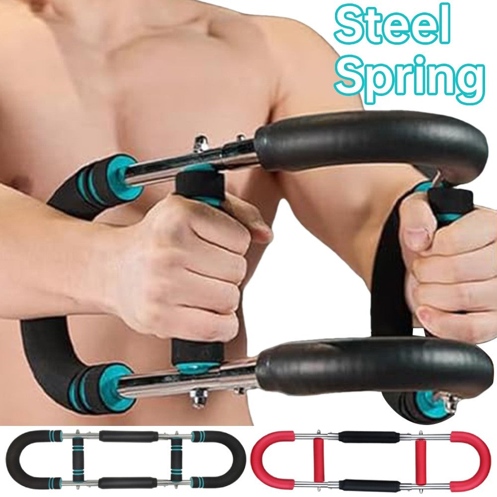 "Multi-Purpose U-Shape Push-Up Bar for Home Fitness – Non-Slip Steel Push-Up Stand"