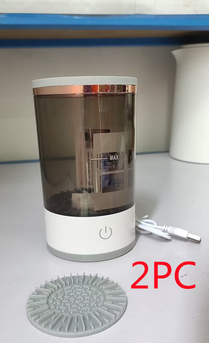“Electric Makeup Brush Cleaner – Automatic Cosmetic Brush Washing & Drying Machine for Quick and Deep Cleaning”