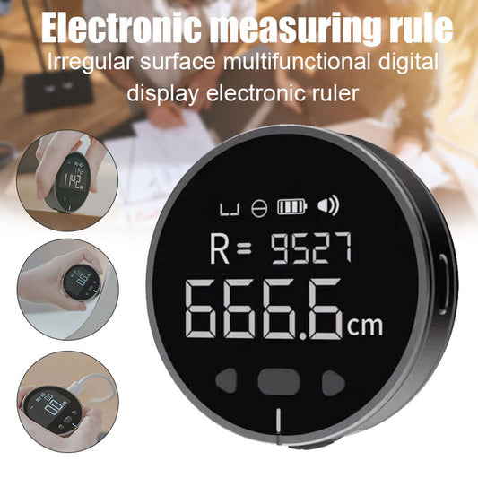 Digital Electronic Measuring Ruler – Multifunction Laser Distance Meter, Portable Smart Tape Measure for Irregular Surfaces, DIY, Home Improvement & Professional Measuring Tools