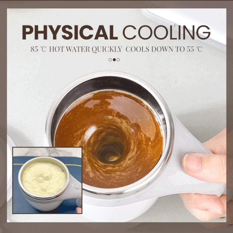 Smart Self-Stirring Coffee Mug – Home, Office & Travel