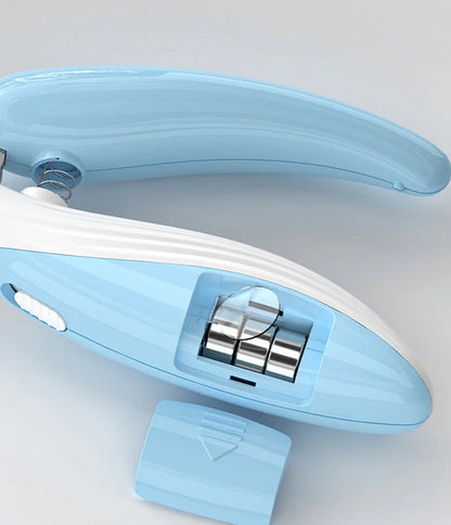 Pet Nail Clipper with LED Light & Safety Guard – Professional Dog & Cat Nail Trimmer