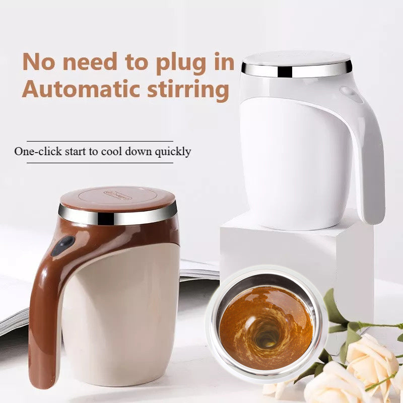 Smart Self-Stirring Coffee Mug – Home, Office & Travel